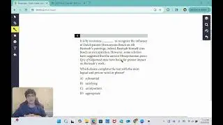 1600 Scorer Live Solves SAT Practice Test #4 Problem 4