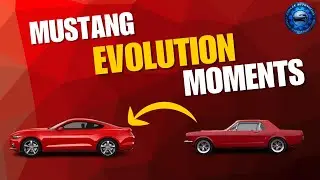 How the Ford Mustang Changed Over Time (1965&ndash;2024) | Morphing Animation | Evolution video