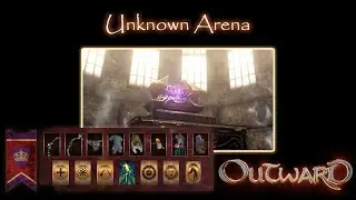 [Outward] Antique Plateau Unknown Arena All Boss Fights (No dmg)｜Hybrid Gunner(Archer)/앤티크고원 아레나 보스전