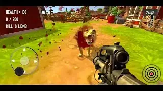Wild Zoo Animals Hunting City #4 (Level 7-8) - Android/iOS Gameplay