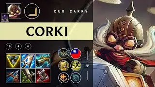 Corki ADC vs Samira - TW Challenger Patch 25.24