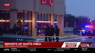 Large police presence responds to shots fired outside of South Hills Village Mall