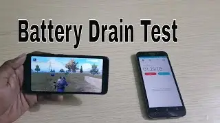 Xiaomi Redmi 6A Battery Drain Test