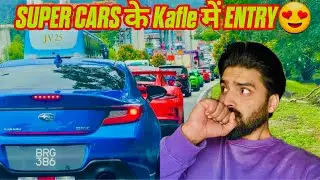 Supercar Convoy में Entry मिल गई 😱 | Unexpected Luxury Car Vlog