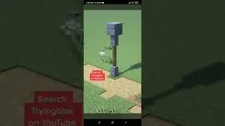 3 types of street light design in Minecraft.