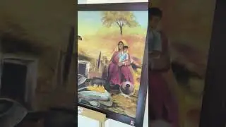 VILLAGE PAINTING #painting #dance #lifeisbutadream #bollywood #dancer #coffee #best #life #love