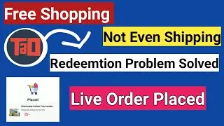 Free Shopping From Tao App | Tao App Redeemtion solution| #freeshopping #freeproducts