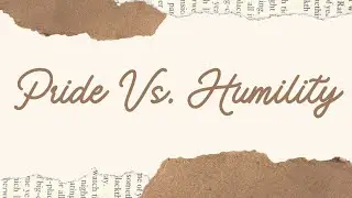 Evangelist Joshua Fisher - Pride Vs Humility! Biblical comparison