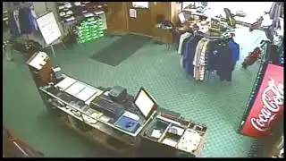 Man Falls Through Golf Shop Ceiling