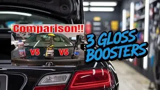 Война глянца! P&S Dream Maker против Meguiar's Paint Glosser против TurtleWax Pure Shine!!