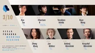 The 19th International Fryderyk Chopin Piano Competition (morning session), 3.10.2025
