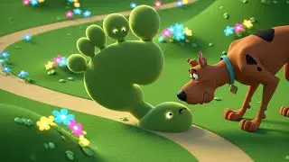 Scooby Doo Found a Funny Footprint 🐾🐶 | Funny Toddler Song | Kids Rhymes