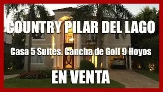 🏡 VENTA CASA en COUNTRY PILAR DEL LAGO