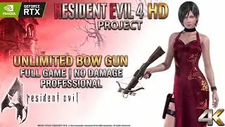 Resident Evil 4 HD Project - Unlimited Bow gun with Full game | No Damage
