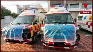 NHIDCL donates four ambulances to Director Health Services Jammu