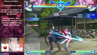AH3LM - Kamui Basic Combos?