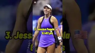 WTA rankings in 2025 || #tennisranking #shorts #tennis #tennisplayer #atp #tennislife #video #travel