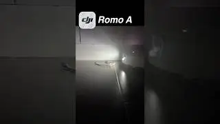 Sieht der DJI Romo A ein Kabel im Dunkeln? 👀