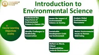 Lecture 2. Introduction to Environmental Science - Course Learning Outcomes - USP Multan