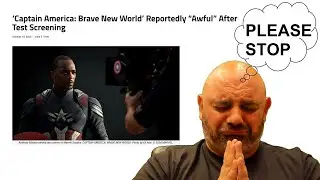 Captin America Brave New World. GOD PLEASE MCU STOP!! | BenSabers News