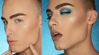 Icy Blue Winter Inspired Makeup Tutorial