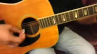 Yamaki YW-140 Handmade Acoustic Guitar Martin D-45 Vintage Replica