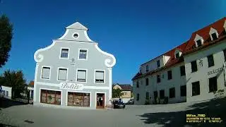 D: Markt Schierling. Landkreis Regensburg. Rundfahrt durch die Ortsmitte. August 2024