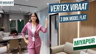 Vertex Viraat | Luxurious 3BHK Model Flat Tour In Miyapur Hyderabad | Location & Review 2026