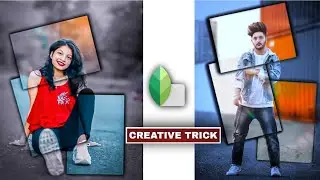 New Snapseed Creative Square Photo Editing 🔥 Snapseed Photo Editing Trick | Snapsed | Munna Edit