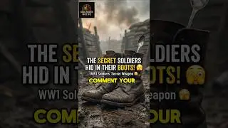 WW1 Soldiers&rsquo; Hidden Trick That Saved Their Lives 🥶 #historyshorts #ww1 #spoon