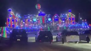 Light show pingree grove Chicago 04.01.2026