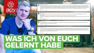 Dinge, die ich in der Kommentarspalte &uuml;ber das Schrauben am Rad gelernt habe