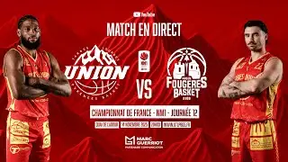 UNION TARBES LOURDES vs FOUGERES -  NM1 - Journée 12