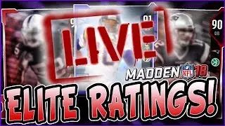 MUT 18 ELITE RATINGS REVEAL! | LIVE REACTION TO MUT 18 RATINGS!