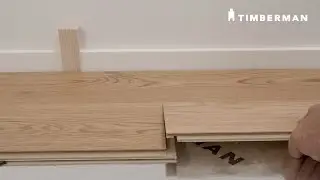 Montering af Timberman tr&aelig;gulv