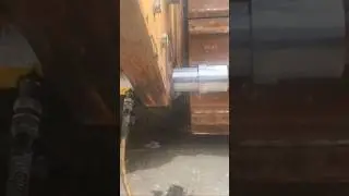 Hydraulic Ram Pressing New Pin #hydraulic #ram #pressing #pin #shortsvideo