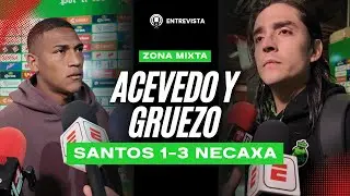 Carlos Acevedo habla de ofertas y Gruezo lanza crítica sobre el arbitraje tras Santos 1-3 Necaxa