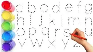 Alphabet, ABC song, abcd, a to z, Kids rhymes, A for Apple, Preschool Education For Kids - 57