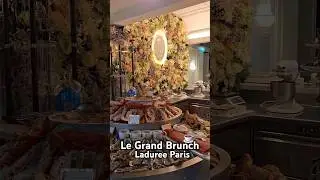 Le Grand Brunch #laduree #paris #brunch #love #paris #shorts #reels #buffet #disneyland #macaron