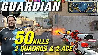 GuardiaN  INSANE matchmaking dust2 game (50kills)😳CSGO GuardiaN POV