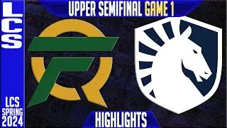 FLY vs TL Highlights Game 1 | LCS Spring 2024 Playoffs Semi-final | FlyQuest vs Team Liquid G1