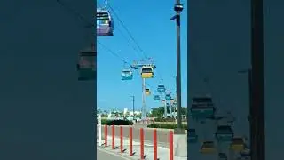 ♡ Skyliners Cable Cars Telef&eacute;rico at Disney Hollywood Studios #skyliner #케이블카 #telef&eacute;rico #cablecar