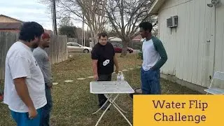 Water Bottle Flip Challenge! With my Best friends!