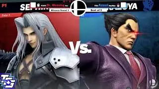 Palu Palace 6 - WR1 - Dr. Blessing (Sephiroth, Byleth) vs. Azeol (Kazuya) - SSBU