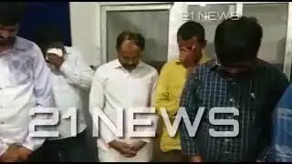 Habeeb Nagar Police Arrested 3 Cards Playing 8 Player Seized 1,04,500 Cash 8 Call Phones 104 Playing