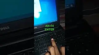 how to shut down laptop with keyboard // shortcut key to shutdown laptop