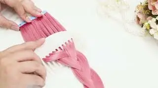 hot pink hair extensions