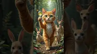 Whiskers the Genius Cat The Treasure Hunt Adventure #cat #funnyanimal #heartwarmingreunion