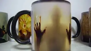 Walking Dead Color Changing Heat Sensitive Ceramic Coffee Mug