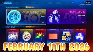 Rocket League ITEM SHOP Daily #452 (11th February 2026)